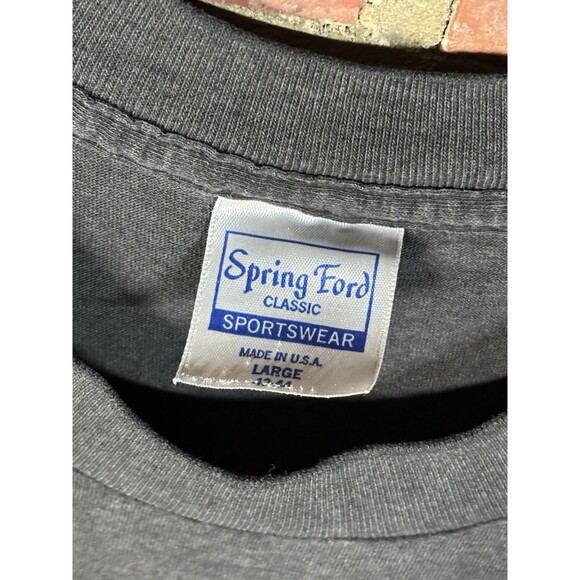 Vintage 80s Dokken Beast From the East Black Tour T-Shirt Adult Size Large Flaw - Picture 5 of 8